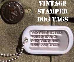 old dog tags